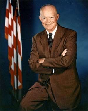 This is the Avatar Image for the Dwight D. Eisenhower AI Voice and Text to Speech Generator